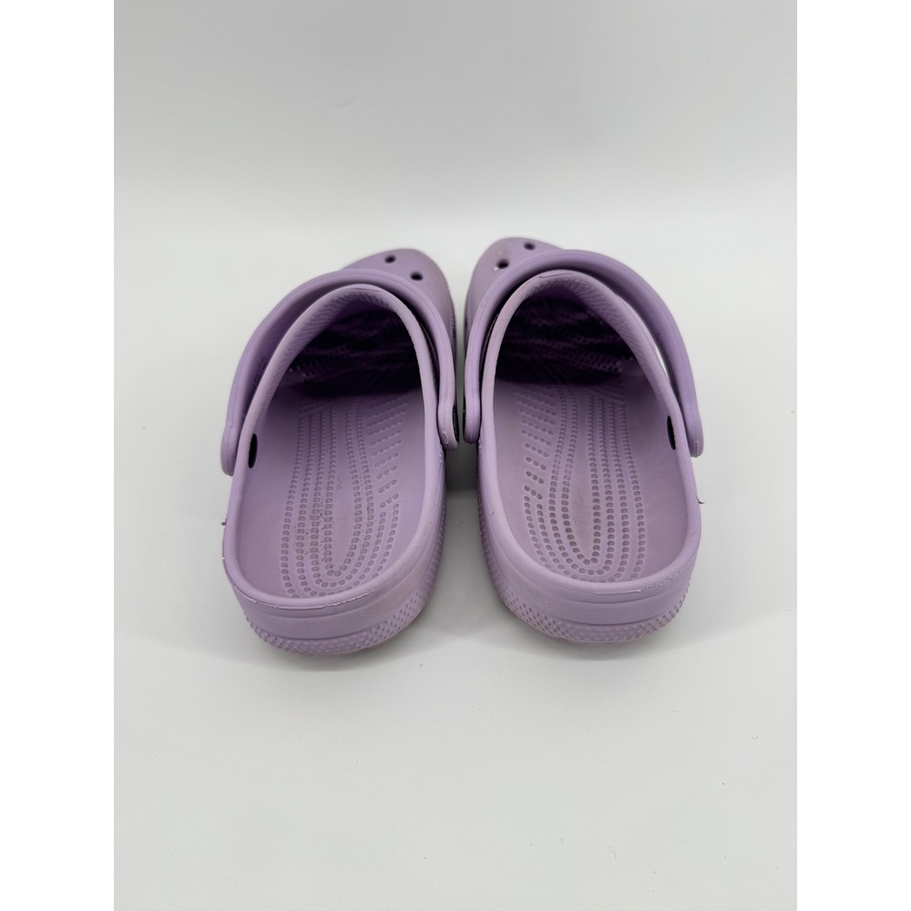 Crocs Classic Clog Lavender Purple Water Friendly Slip On Comfort Shoes Women - Picture 2 of 3